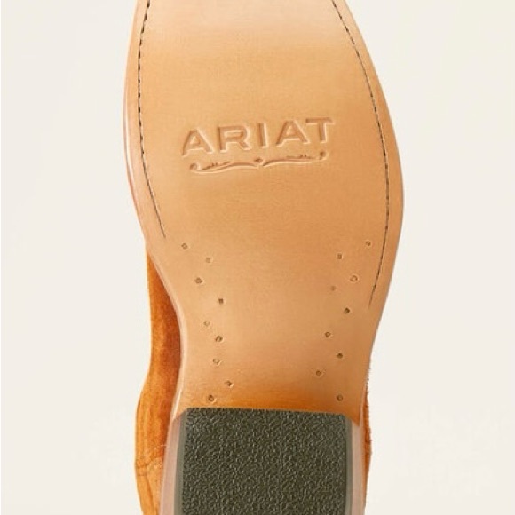 NWT Ariat Suede Memphis Western Cowboy Boot - Picture 7 of 7